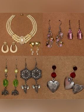 Vintage Inspired Jewelry Lot